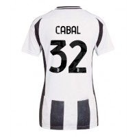 Camiseta Juventus Juan Cabal #32 Primera Equipación para mujer 2024-25 manga corta